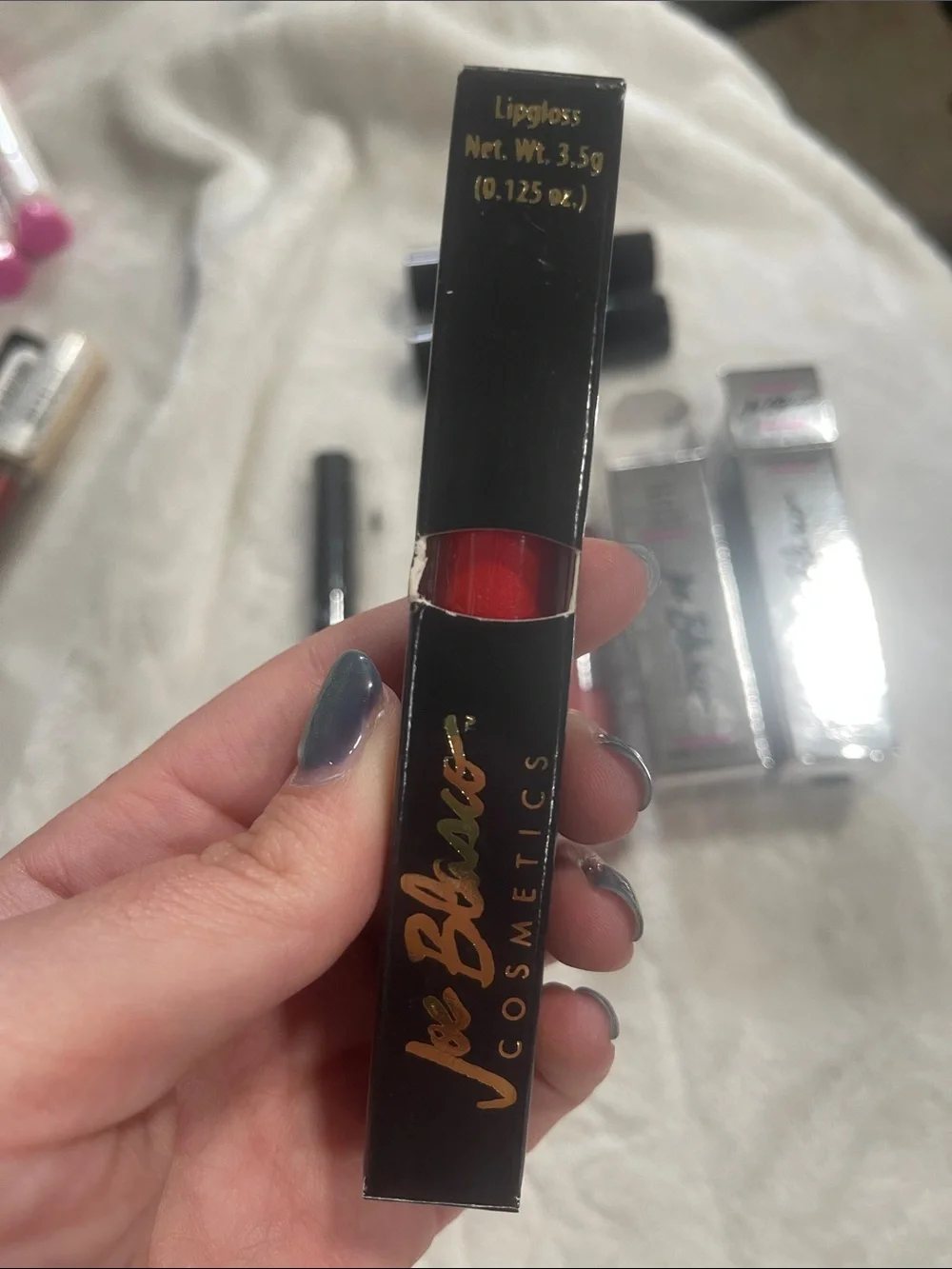 Women Makeup Lipstick & Lip Gloss Set - Pink, Red, Bronze